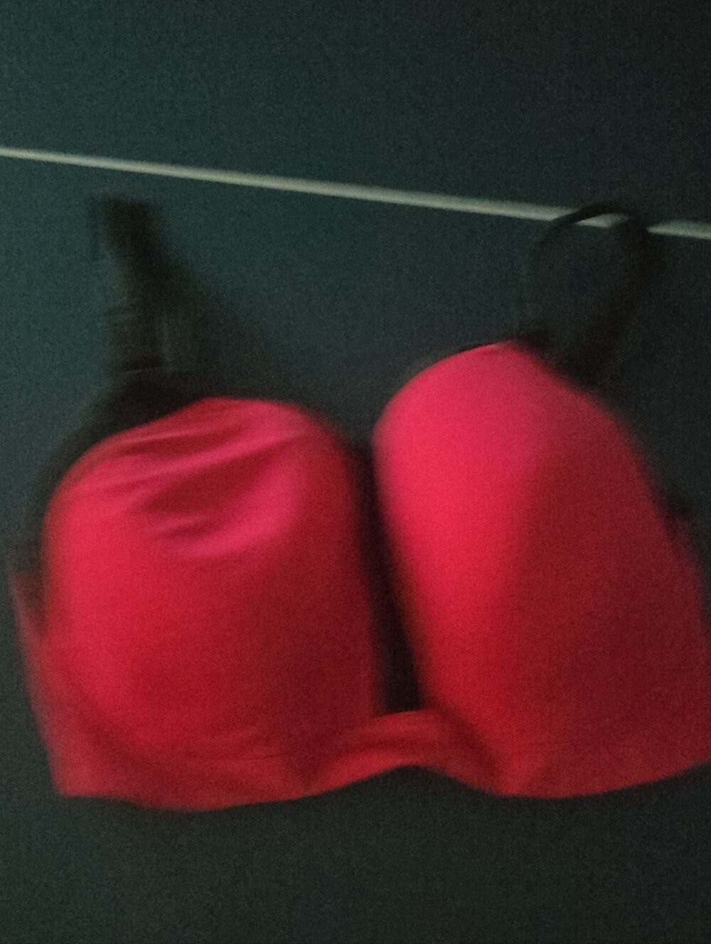Soma Red Strapless Push-Up Bra